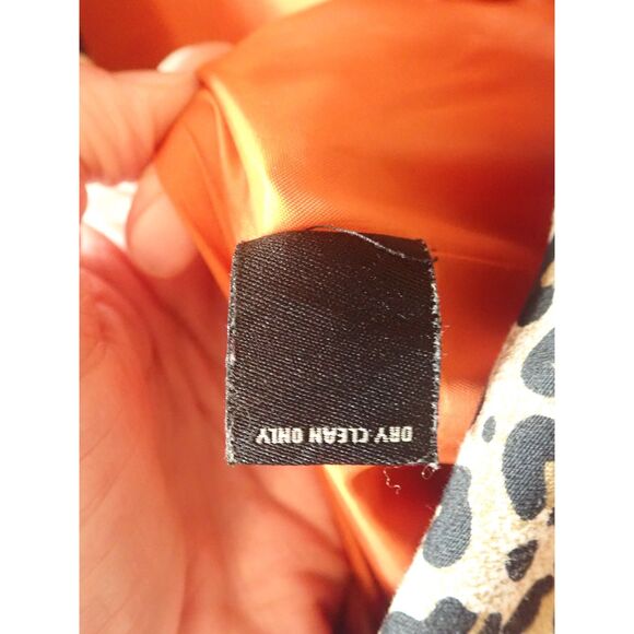 Peck & Peck Collection Lepoard Print Spring Statement Jacket Coat L/XL - Picture 10 of 10